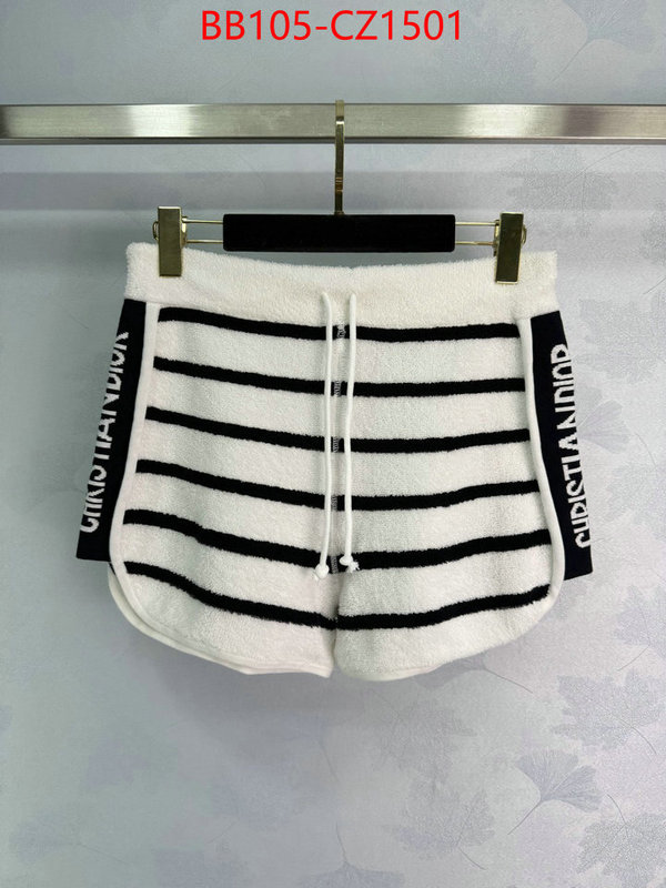Clothing-Dior only sell high-quality ID: CZ1501 $: 105USD