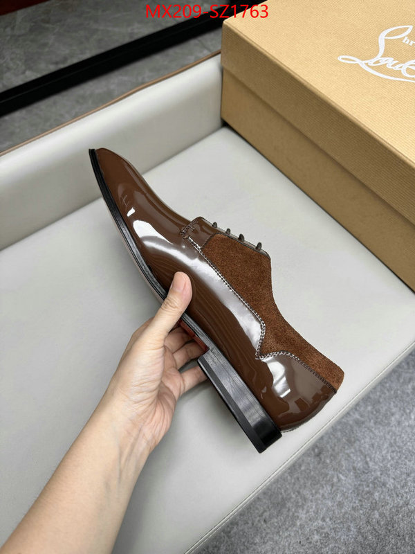 Men Shoes-Christian Louboutin cheap wholesale ID: SZ1763 $: 209USD