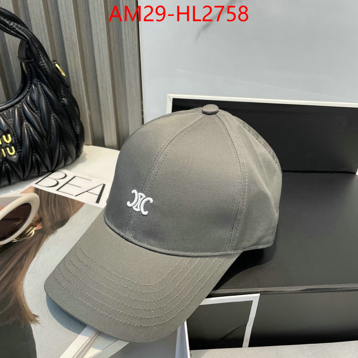 Cap(Hat)-Celine the best quality replica ID: HL2758 $: 29USD