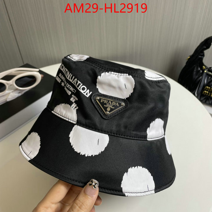 Cap (Hat)-Prada where to buy the best replica ID: HL2919 $: 29USD