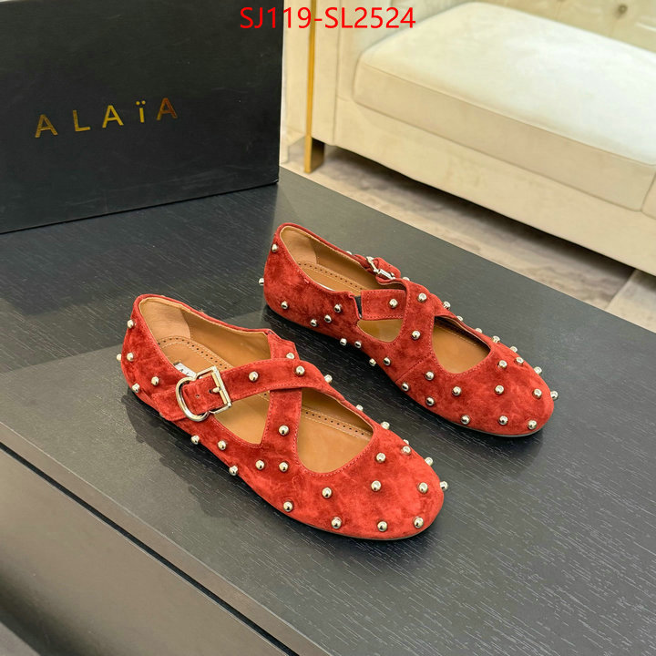 Women Shoes-ALAIA what are the best replica ID: SL2524 $: 119USD