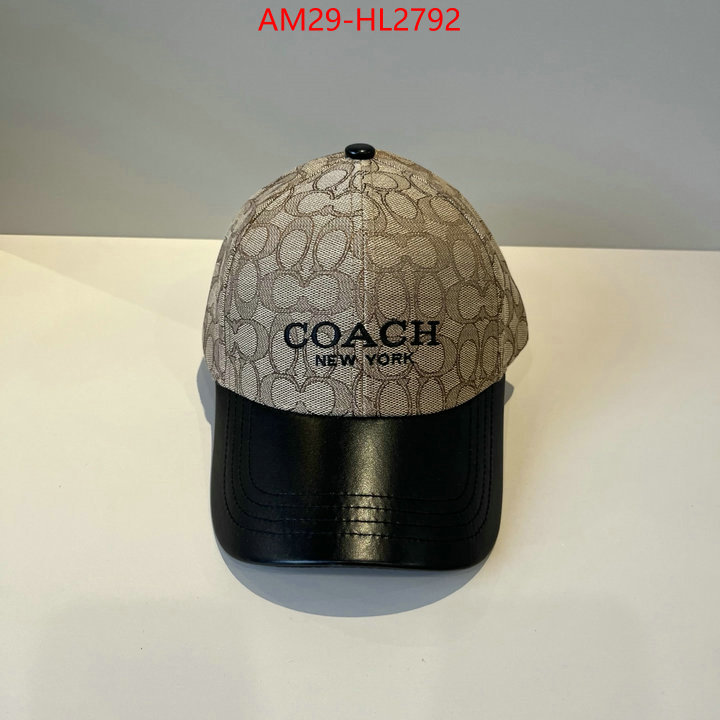 Cap(Hat)-Coach we provide top cheap aaaaa ID: HL2792 $: 29USD