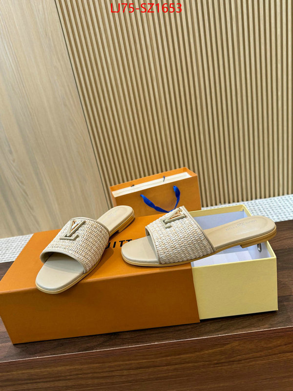 Women Shoes-LV the quality replica ID: SZ1653 $: 75USD