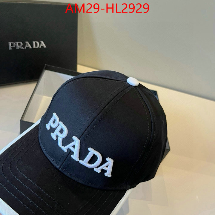 Cap (Hat)-Prada high quality designer ID: HL2929 $: 29USD