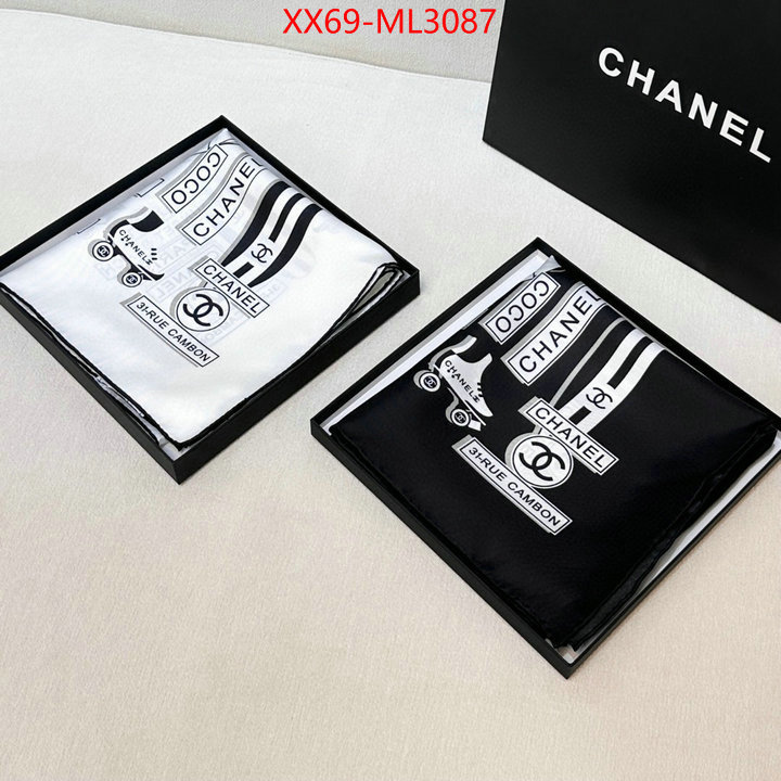 Scarf-Chanel wholesale replica shop ID: ML3087 $: 69USD