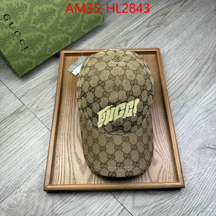 Cap(Hat)-Gucci wholesale sale ID: HL2843 $: 35USD