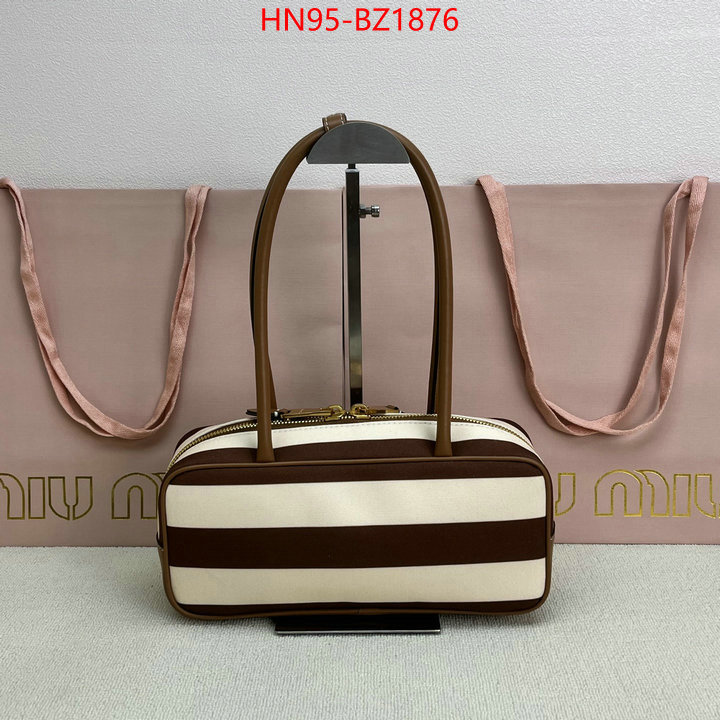 Miu Miu Bags(4A)-Handbag- counter quality ID: BZ1876 $: 95USD,