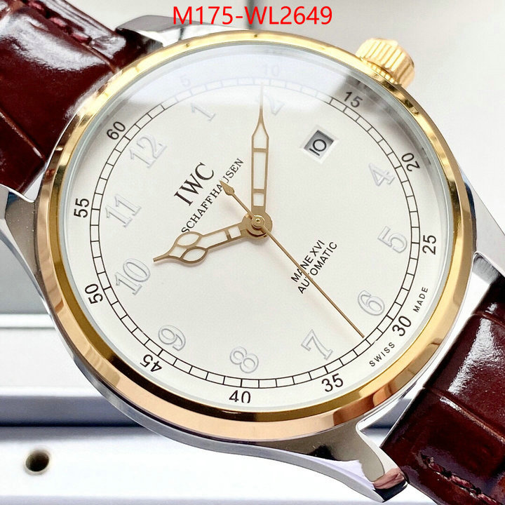 Watch(4A)-IWC online from china designer ID: WL2649 $: 175USD-shoes yupoo Watch(4A)-IWC online from china designer ID: WL2649 $: 175USD