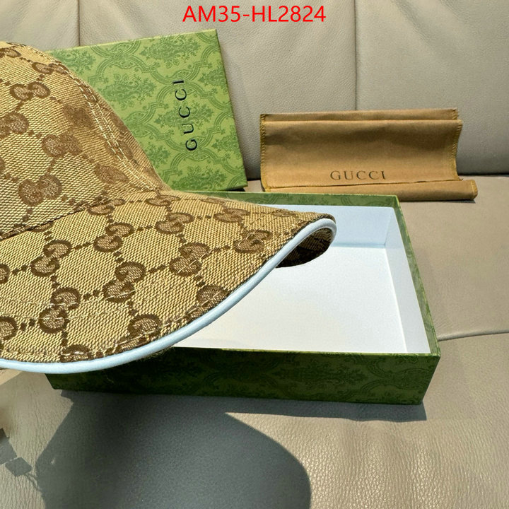 Cap(Hat)-Gucci designer 7 star replica ID: HL2824 $: 35USD