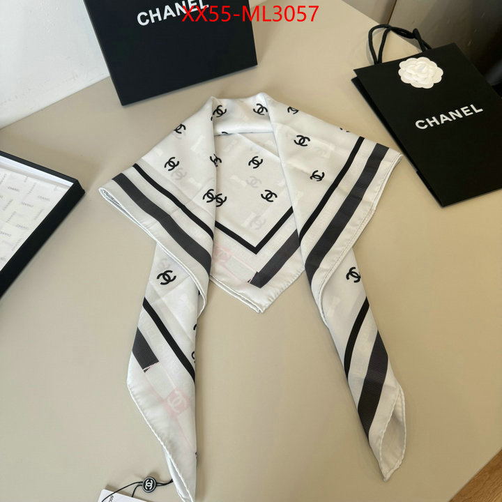 Scarf-Chanel fashion replica ID: ML3057 $: 55USD