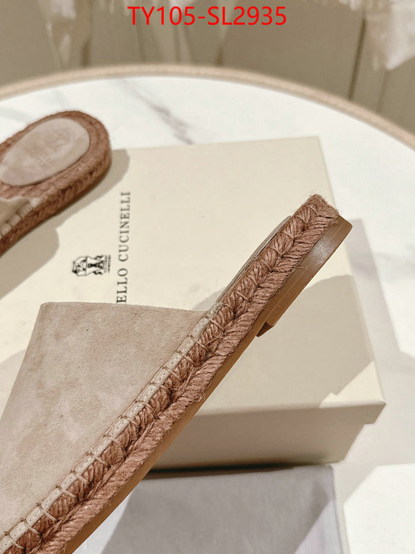 Women Shoes-Brunello cucinelli buying replica ID: SL2935 $: 105USD