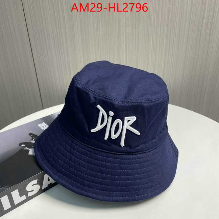 Cap (Hat)-Dior high-end designer ID: HL2796 $: 29USD
