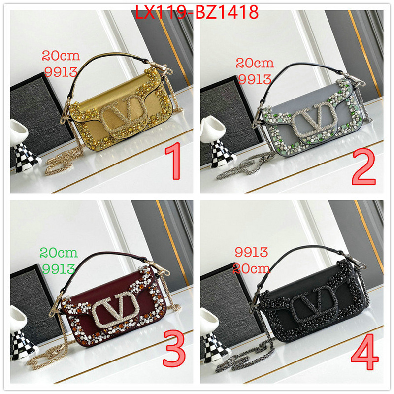 Valentino Bags(4A)-Crossbody- found replica ID: BZ1418 $: 119USD,