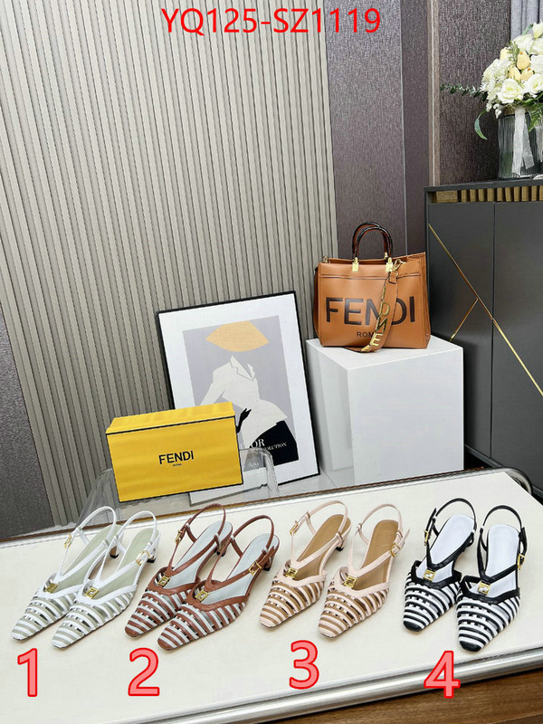 Women Shoes-Fendi best luxury replica ID: SZ1119 $: 125USD
