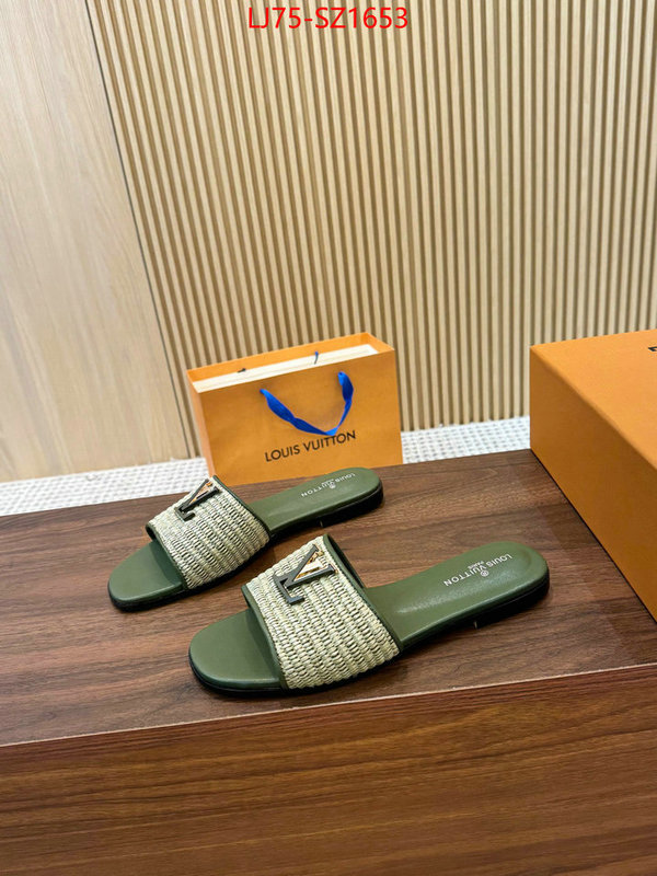 Women Shoes-LV the quality replica ID: SZ1653 $: 75USD