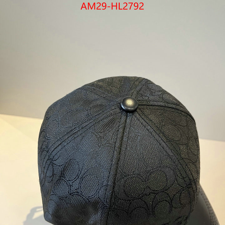 Cap(Hat)-Coach we provide top cheap aaaaa ID: HL2792 $: 29USD