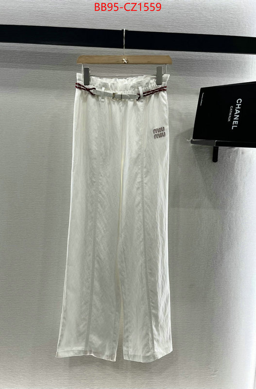 Clothing-MIU MIU store ID: CZ1559 $: 95USD