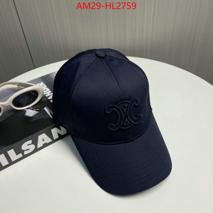 Cap(Hat)-Celine new designer replica ID: HL2759 $: 29USD