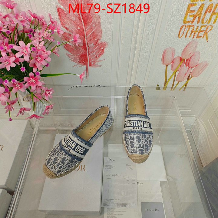 Women Shoes-Dior for sale online ID: SZ1849 $: 79USD
