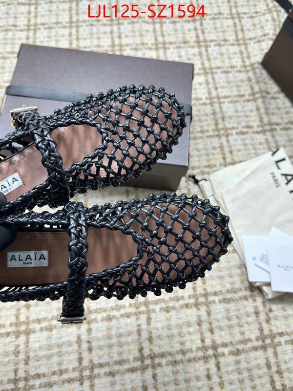Women Shoes-ALAIA luxury fake ID: SZ1594 $: 125USD