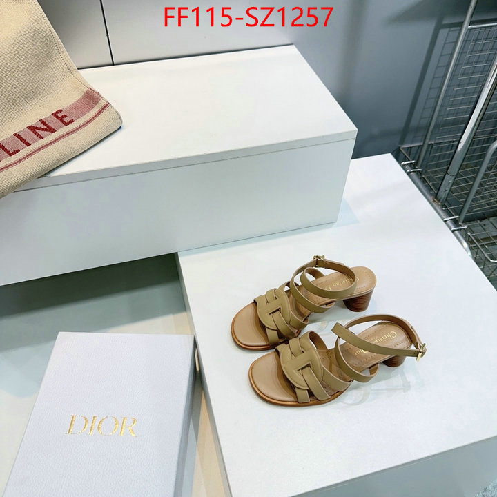 Women Shoes-Dior buy 2024 replica ID: SZ1257 $: 115USD