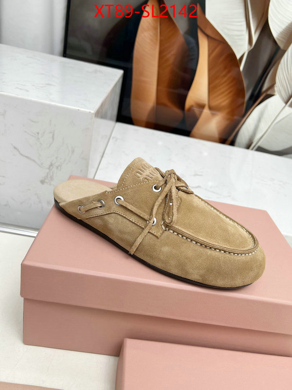 Women Shoes-Miu Miu best replica quality ID: SL2142 $: 89USD