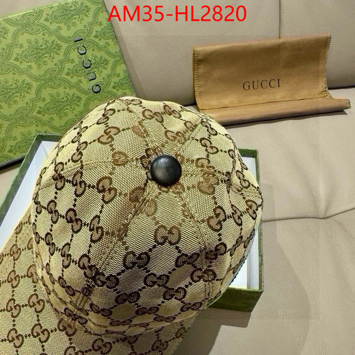 Cap(Hat)-Gucci 2024 luxury replicas ID: HL2820 $: 35USD