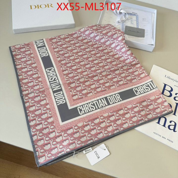 Scarf-Dior perfect quality designer replica ID: ML3107 $: 55USD