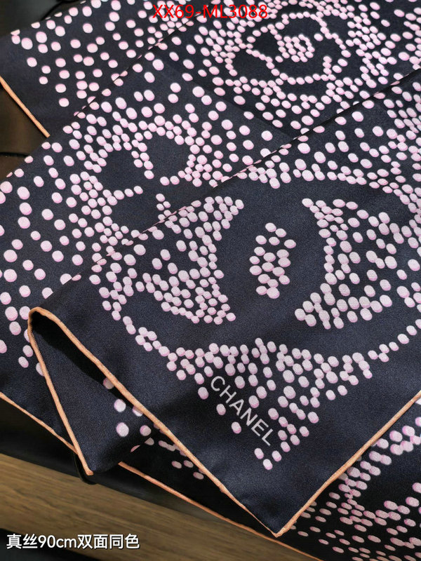 Scarf-Chanel best quality fake ID: ML3088 $: 69USD