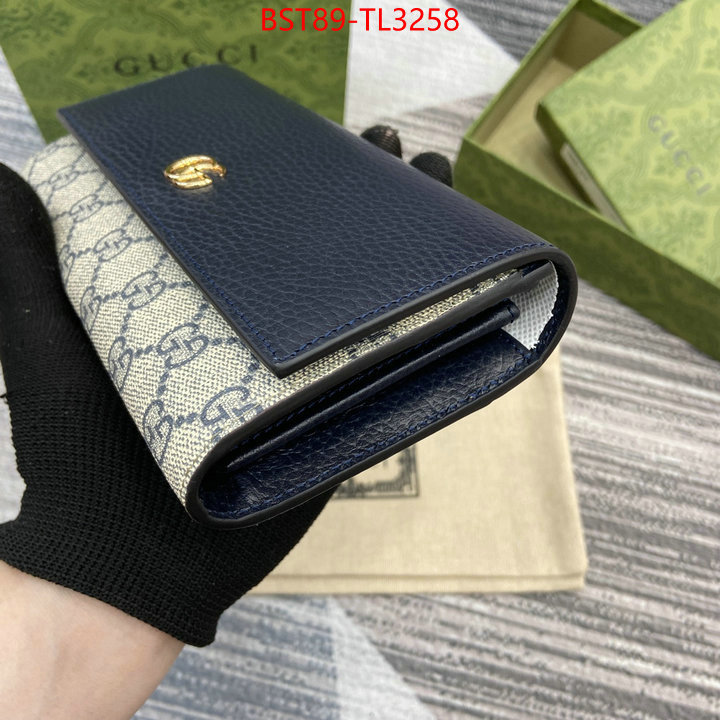 Gucci Bags(TOP)-Wallet- highest quality replica ID: TL3258 $: 89USD,