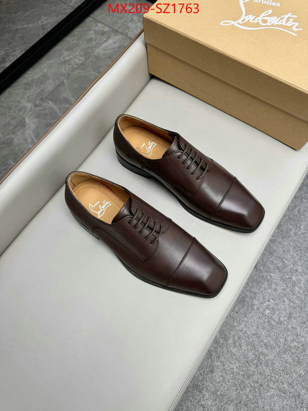 Men Shoes-Christian Louboutin cheap wholesale ID: SZ1763 $: 209USD