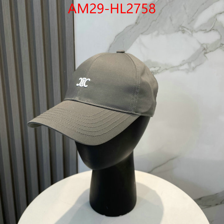 Cap(Hat)-Celine the best quality replica ID: HL2758 $: 29USD