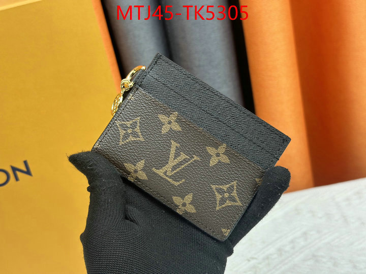 LV Bags(4A)-Wallet is it illegal to buy dupe ID: TK5305 $: 45USD,