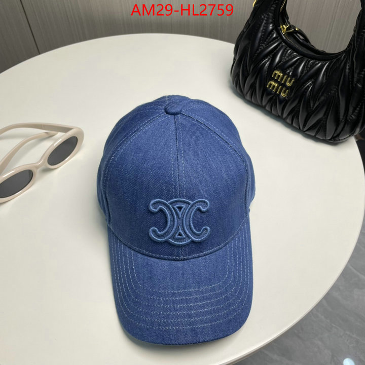 Cap(Hat)-Celine new designer replica ID: HL2759 $: 29USD