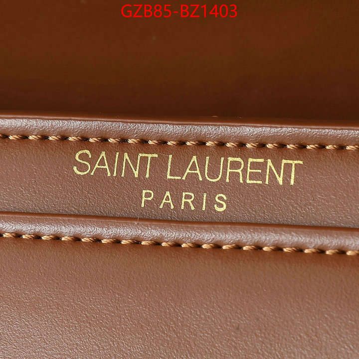 YSL Bags(4A)-Handbag- 2024 perfect replica designer ID: BZ1403 $: 85USD,