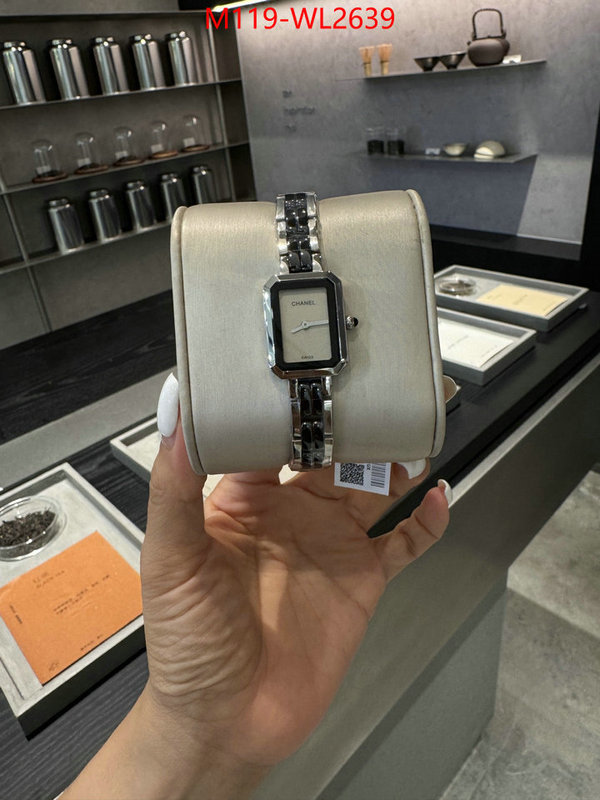 Watch(4A)-Chanel where quality designer replica ID: WL2639 $: 119USD