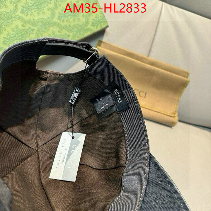 Cap(Hat)-Gucci replica wholesale ID: HL2833 $: 35USD