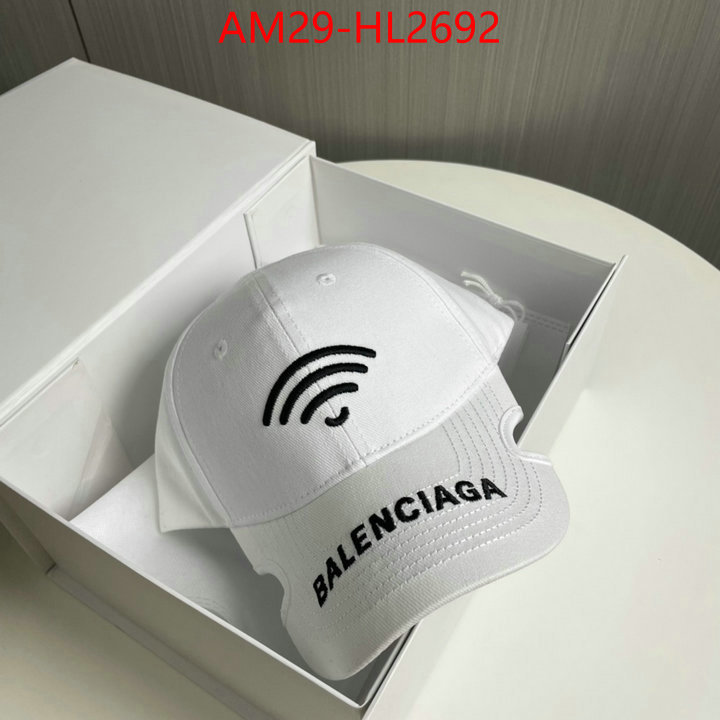 Cap(Hat)-Balenciaga for sale cheap now ID: HL2692 $: 29USD