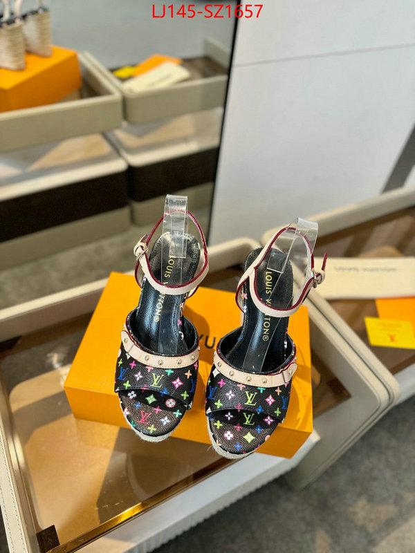 Women Shoes-LV what best replica sellers ID: SZ1657 $: 145USD