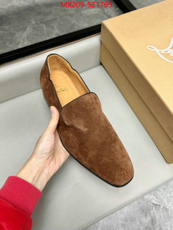 Men Shoes-Christian Louboutin what ID: SZ1765 $: 209USD-shoes yupoo Men Shoes-Christian Louboutin what ID: SZ1765 $: 209USD