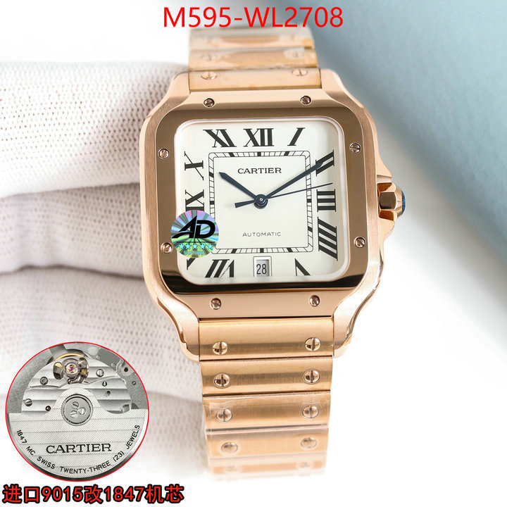 Watch(TOP)-Cartier we provide top cheap aaaaa ID: WL2708 $: 595USD
