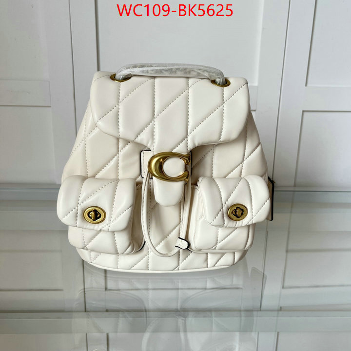 Coach Bags(4A)-Backpack- fake designer ID: BK5625 $: 109USD,