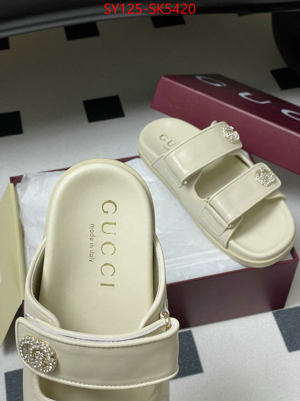 Women Shoes-Gucci 2024 replica wholesale cheap sales online ID: SK5420 $: 125USD