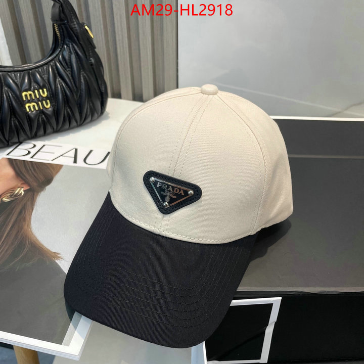 Cap (Hat)-Prada high quality replica ID: HL2918 $: 29USD