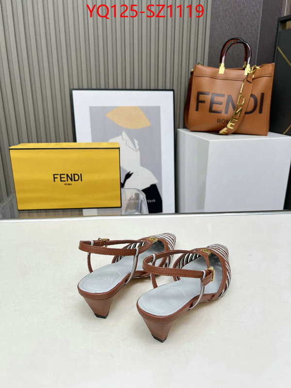 Women Shoes-Fendi best luxury replica ID: SZ1119 $: 125USD