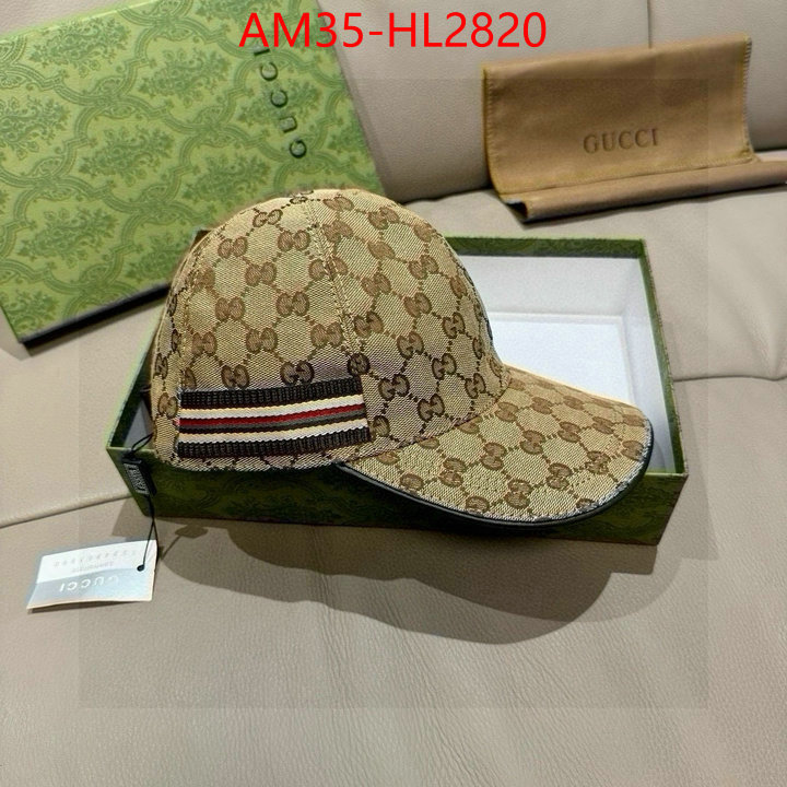 Cap(Hat)-Gucci 2024 luxury replicas ID: HL2820 $: 35USD