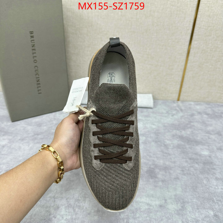 Men Shoes-Brunello Cucinelli first copy ID: SZ1759 $: 155USD