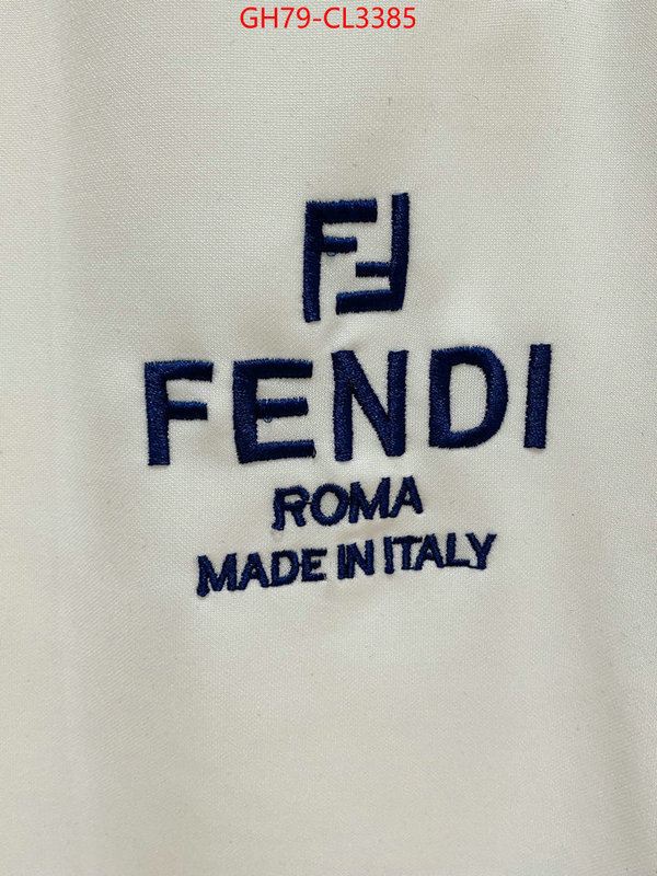 Clothing-Fendi where to buy ID: CL3385 $: 79USD