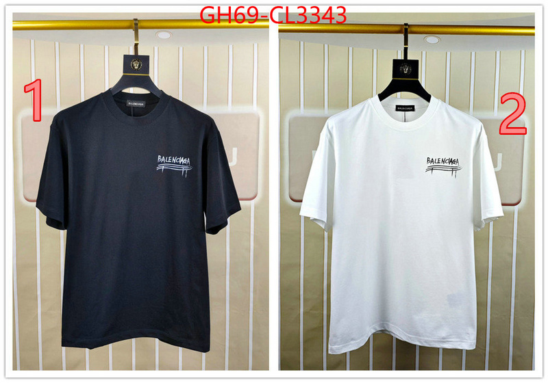 Clothing-Balenciaga high quality ID: CL3343 $: 69USD