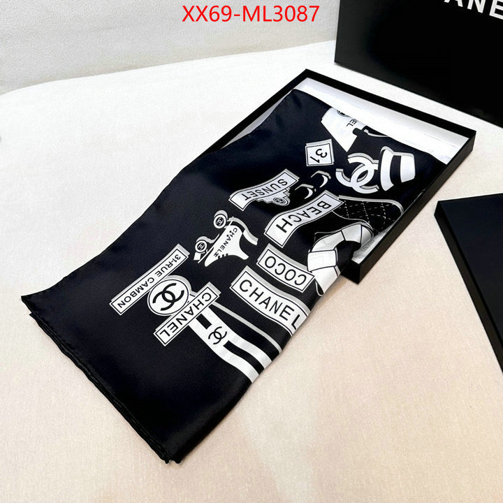 Scarf-Chanel wholesale replica shop ID: ML3087 $: 69USD